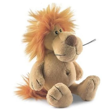 Décoration de jouets en peluche roi du lion de la forêt