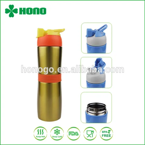 400ml Double Wall Vacuum Sealed Thermos Flask For Hot Water, High