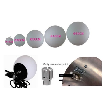 DMX 512 Addressable LED Ball Christmas Lighting