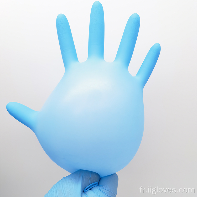 examen gants de nitrile guantes de nitrilo