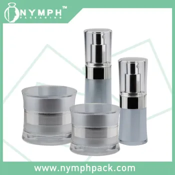New style15ml 30ml acrylic plastic empty cosmetic bottle