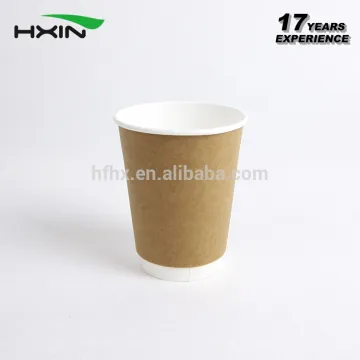 Excellent workmanship double wall kraft paper cups