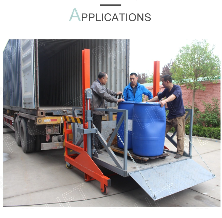 2000kg Hydraulic Mobile Container Truck Loading Dock Platform Lift ...