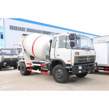 Cemennt truck mixer drum transit concrete mixer 6cbm truck in light weight