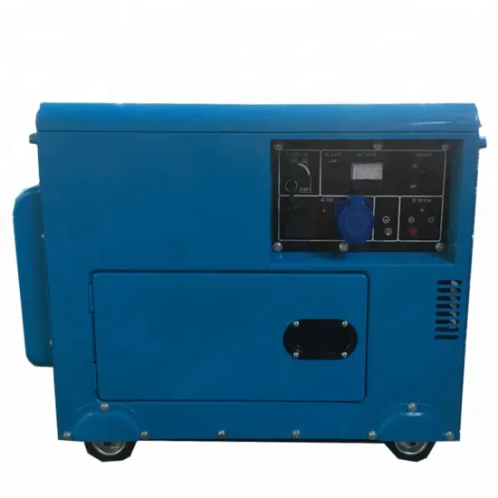 Single phase 5kva silent diesel generator engine 186FA