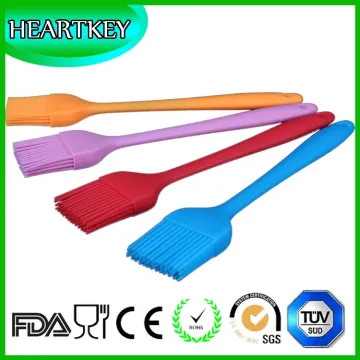 Silicone Basting Pastry & BBQ Brushes with Silicone Plate,Durable,Heat Resistant Kitchen Utensils Dishwasher Safe