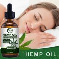 Minch 50ml CBD Pain Relief Oil Hemp Seeds Skin Oil 200000MG Extract Drop for Neck Pain Reduce Anxiety Better Sleep Essence