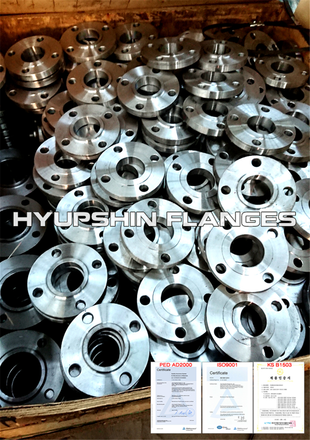 Hyupshin Flanges Ansi Asme B16 5 Slip On Rf