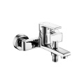 Bathroom modern brass bath shower mixer for exposed installation