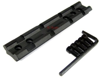 Dovetail to Weaver Adapter Picatinny Rail