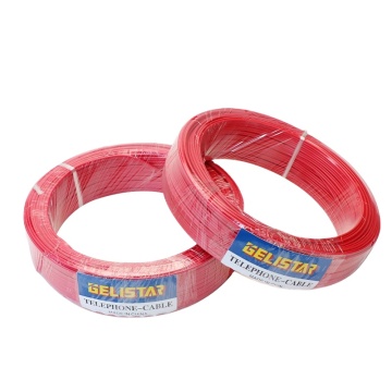 Drop Wire Africa 2-Core Colorful HD Polyethylene Telephone Cable