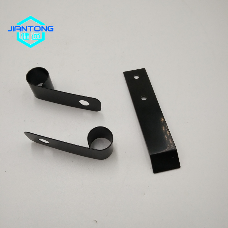 custom black painted stamping metal parts