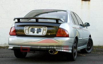 02-03 Sentra RS Style Carbon Fiber Car Rear Lip Design For Sentra