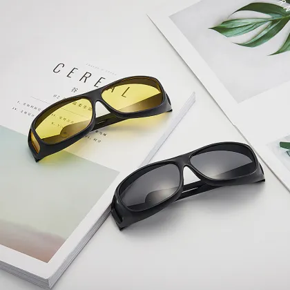 High-Quality Unisex Tac Plastic Glasses: UV400 Polarized Sports Sunglasses with Night Vision