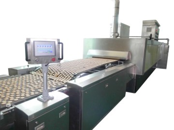 Out-oven machine and peeling device
