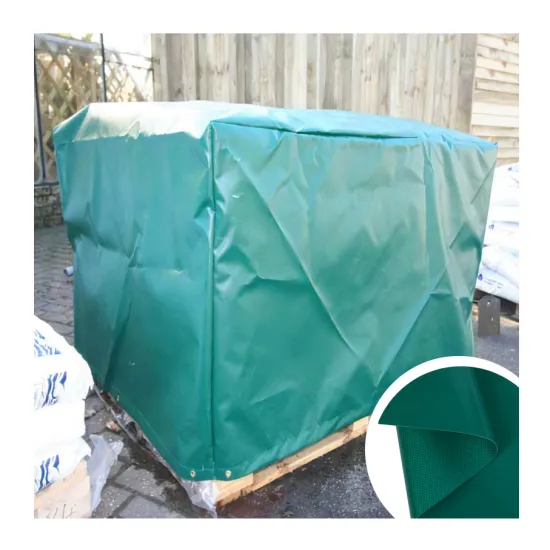 High-Quality PVC Coated Tarpaulin Fabric for Heavy Duty Applications: Stock Pallet Covers, Dust Covers, and More