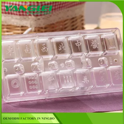YL-192 mahjong chocolate mould/ice cream marker