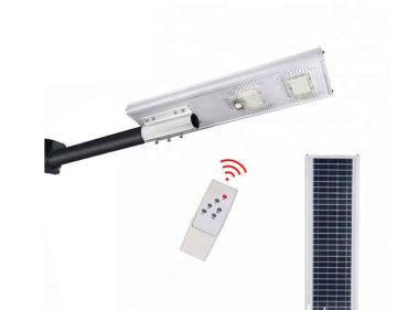 LED solar street light with remote control