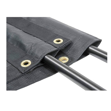 7 x 20 Dump Truck Vinyl Coated Mesh Tarp with 5 Inch 18oz Double Pocket