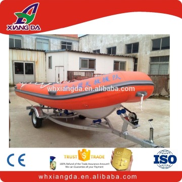 Aluminum rigid small pontoon boats