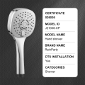 WELS 4 Star Handheld Shower 3 وظائف