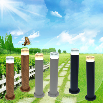 Waterproof Anti-Rust Outdoor Aluminum Lighting Pole Lamps for Gardens and Parks