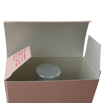 Handmade Pink Durable Cosmetic Paper Box