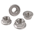 Παξιμάδια από ανοξείδωτο ατσάλι Hex Flange Nut