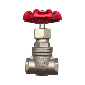 1/2-2inch Stainless Steel 304 Gate Valve - High Pressure SS 304 Stop Valve for Plumbing Systems