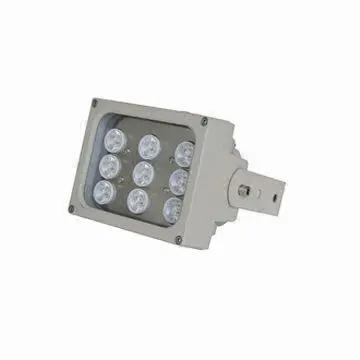 CCTV Infrared High-power 9-piece LED IR Illuminator, 24W Power Consumption