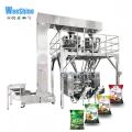 Máquina automática de embalagem de alimentos de pepita de frango congelado