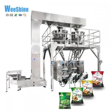 Automatic Frozen Chicken Nugget Food Packaging Machine