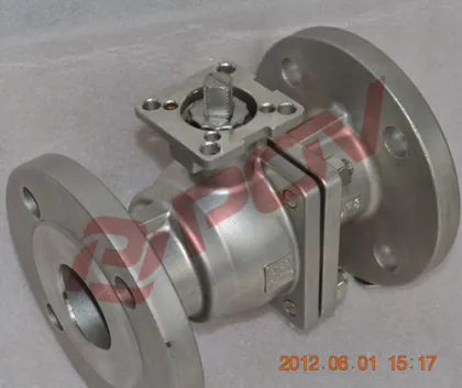 manual flange ball valve dwg