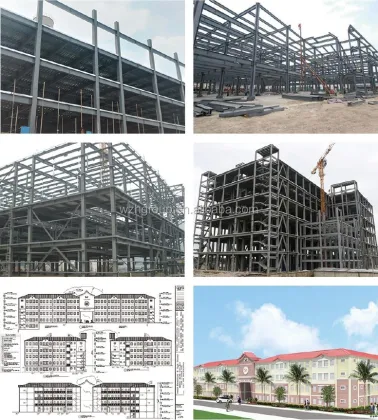 Prefab Metal Light Steel Structure High-Rise Multi-Residential Apartments