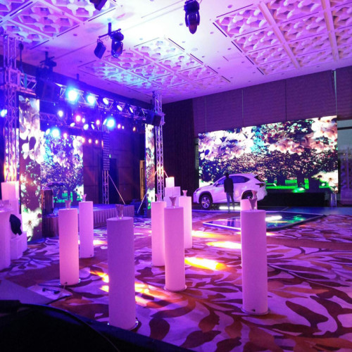 P2.076 Indoor Stage Rental Led Video Wall Display