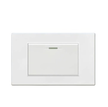16A 250V 1 Gang 1 Way Wall Switch - Egyptian South America Standard Indoor Source Factory