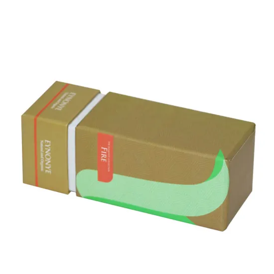 White Kraft Paper Printing Boxes For Perfume Packaging