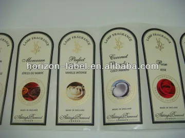 label for cosmetics