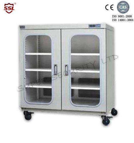 Led Display 435l 10 - 20% Desiccant Electronic Dry Cabinet  85v - 265v