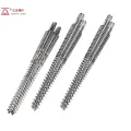 Bimetallic conical twin screw barrel para sa LVT/SPC/WPC sahig