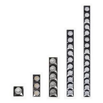 High Quality Recessed Linear COB Spotlight LED Downlight Grill for Indoor Rooms