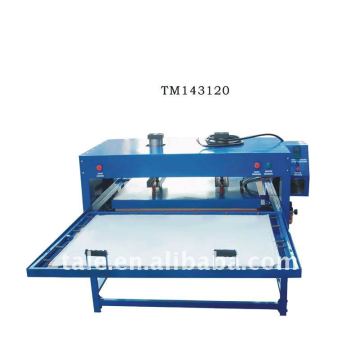 Yiwu taile large flat heat press machine,100-120cm printing size