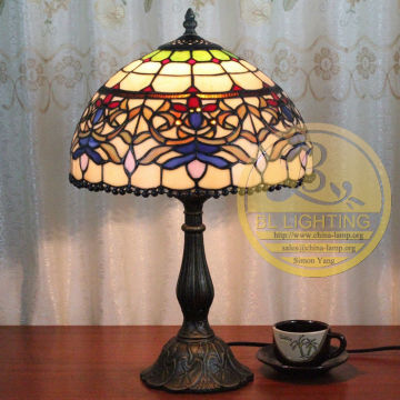 Modern table tiffany lamp factory,tiffany table lamp,residential table tiffany lamp for hotel