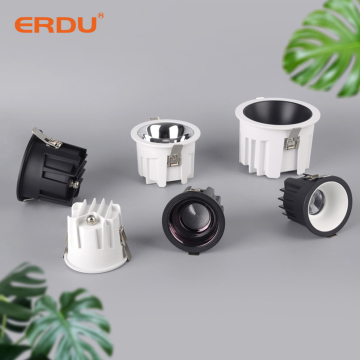 Downlight a LED LED LED ERDU - miglior preda a led rotondo a LED RACCATTO BAGNO SPEGNO