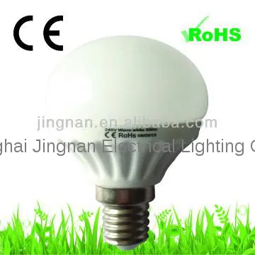 3w 240lm led global bulb high lumen 3w led global lamp