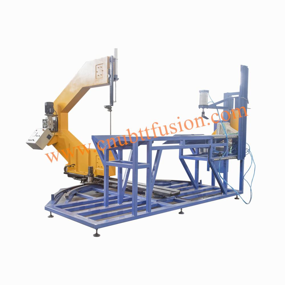 Poly Plastic Pipe Angle Cutting Saw Machines