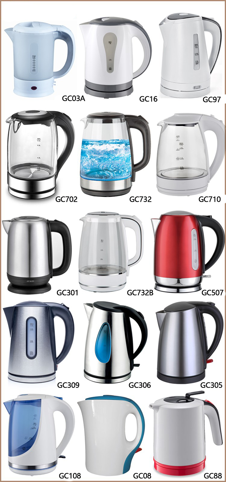 Electric Kettles Hot Sale