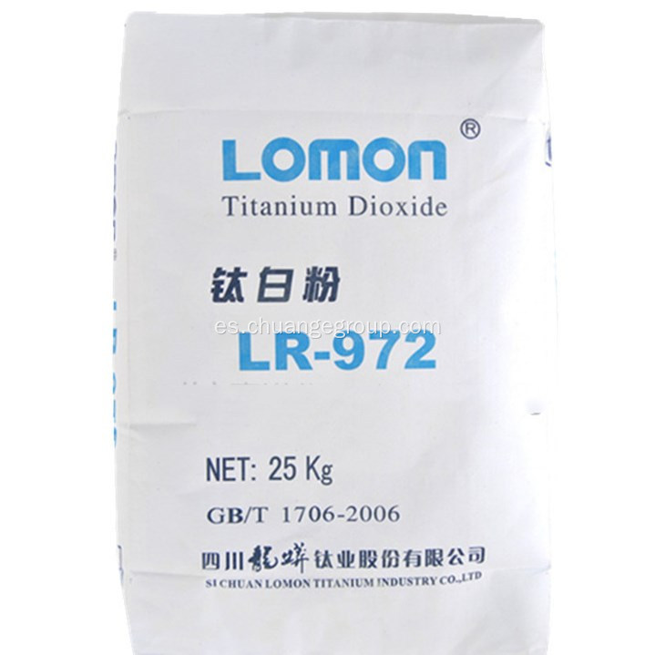 TiO2 titanio dióxido rutile lr972