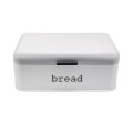 Small Rectangle Bread Bin with Aluminum Handle