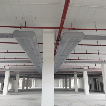 Grey Composite Insulation Air Duct